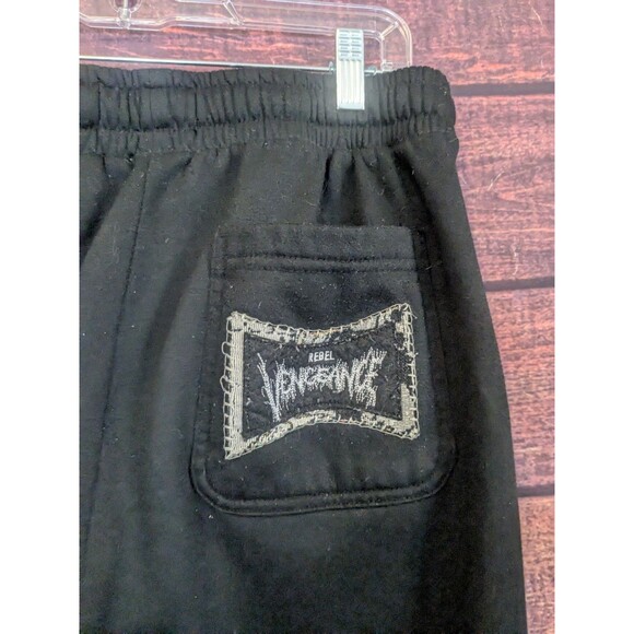 Rebel Vengeance Men's Day of the Dead Goth Skull Lounge Sweatpants size M - Picture 8 of 8